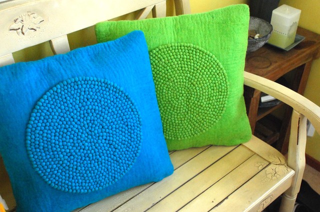 Bright coloured cushion covers Bright coloured cushion covers