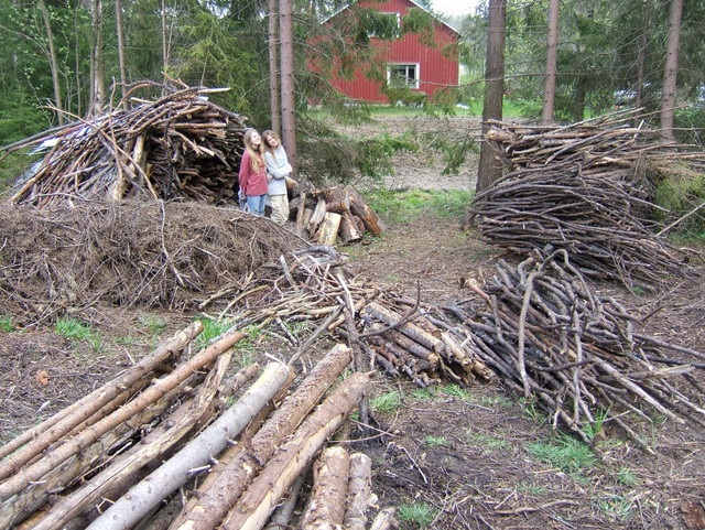 helsinkil&auml;iset risusavotalla Lohjalla