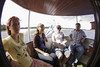 fi, viljakkala, on steamboat, lila, nina, eni and janni, 20110813. photo hannu sinisalo