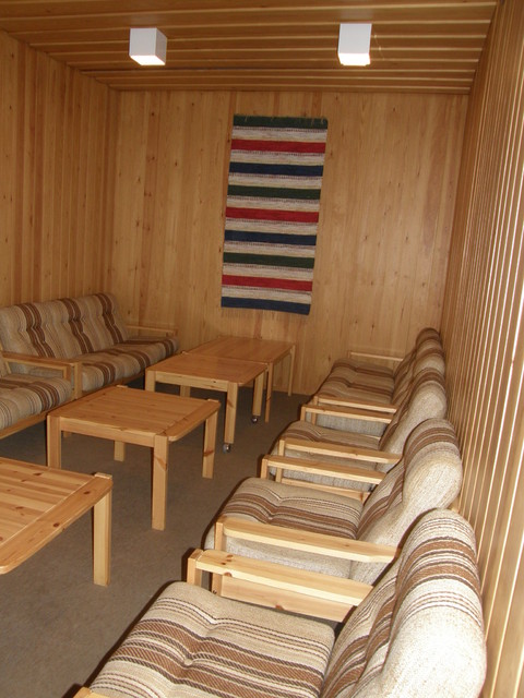 Heinolatalon saunaosastoa