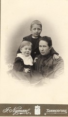 aina blom os hellman ja matti ja eino 1901