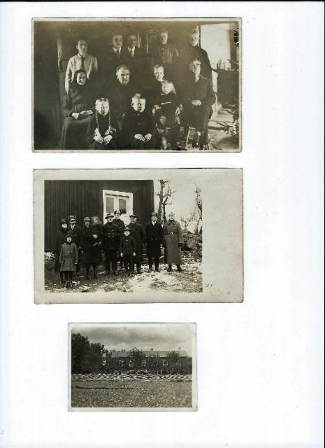 Mattilan tuvassa ja pihalla jouluna 1928