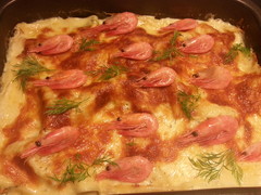 Katkarapulasagne 