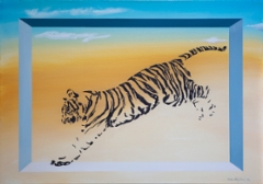 Tiikeri, 51 x 70 cm
