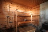 Sauna. Kiuas puulämmitteinen. Lauteet uusittu 09/2021.