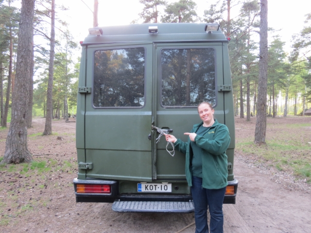 Sodeuto valmiina harjoitukseen