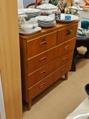 Teak lipasto 60-luku, 150,-&euro;