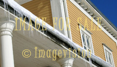 for sale icicles and house in finland