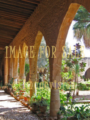 for sale old monastery yard pilars in cyprus