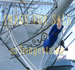 for sale female figure of tall sailing ship