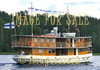 for sale sight-seeing boat nearby savonlinna