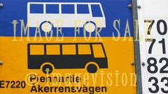 for sale traffic sign two busses