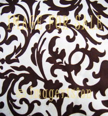 for sale brown ornaments on white canvas