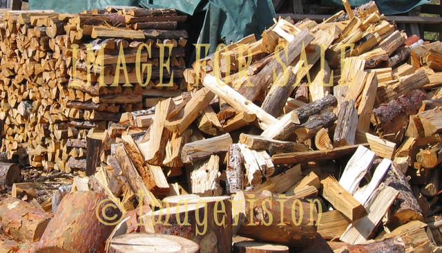 for sale piles of chopped wood