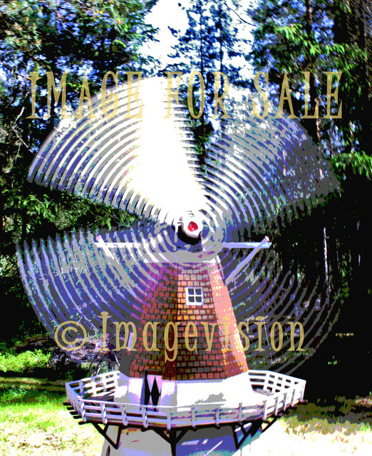 for sale rotating windmill_posterised