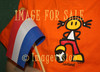 for sale dutch flag and football