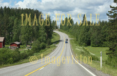 for sale typical finnish countryside road