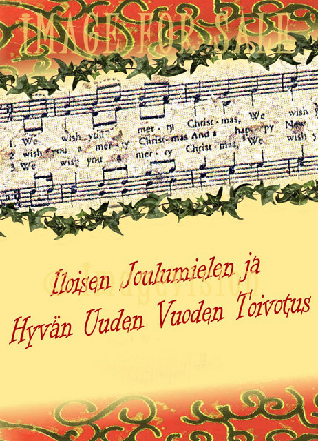 for sale finnish christmas wishes