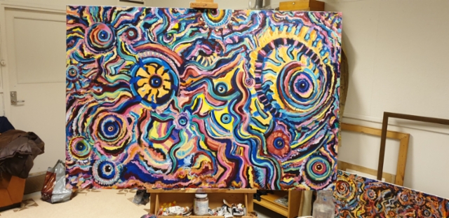"Lemon Möröt" 100x150cm