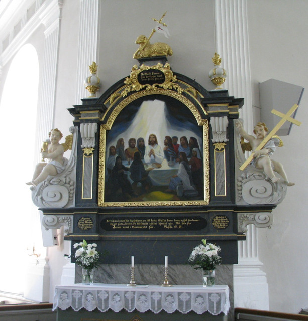   Pedersören kirkon alttarimaalaus
