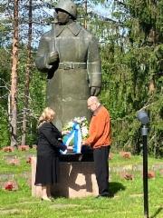 sankarihaudalla