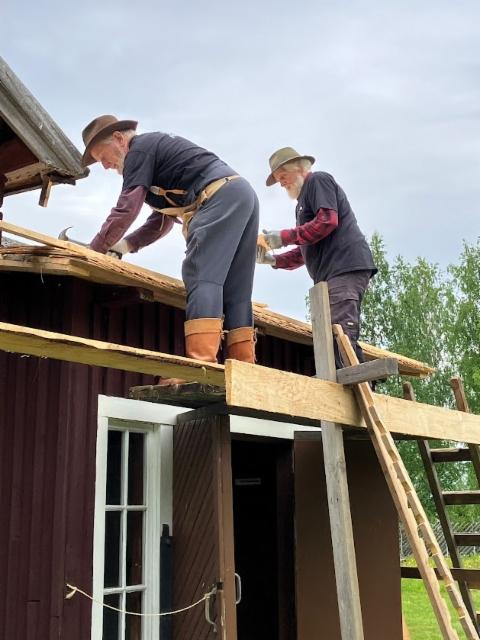 Työnäytös Kallioniemessä Päätaloviikolla