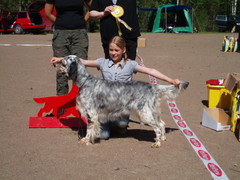 Petra Junior Handler 1. ja Elli KSP:n Club Show 3.6.2007