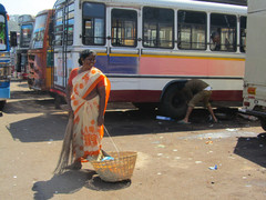 Kadunlakaisija.  The cleaner.   Panjim, Goa 17.1.