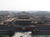 Näkymä Kiellettyyn kaupunkiin Jing Shan puistosta.    View to Forbidden City from Jing Shan park.  10.3.