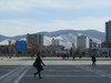 Sühbaatarin aukio.  Sühbaatar square.   Ulaan Baatar  21.3.