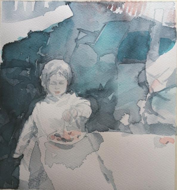 Kaisla_pienena, 24 x 22 cm,_2025