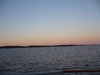 Auringonlasku Kallavedellä 