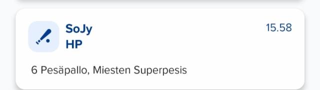 illalla oli kotipeli