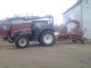Uusi traktori ja hakkuri