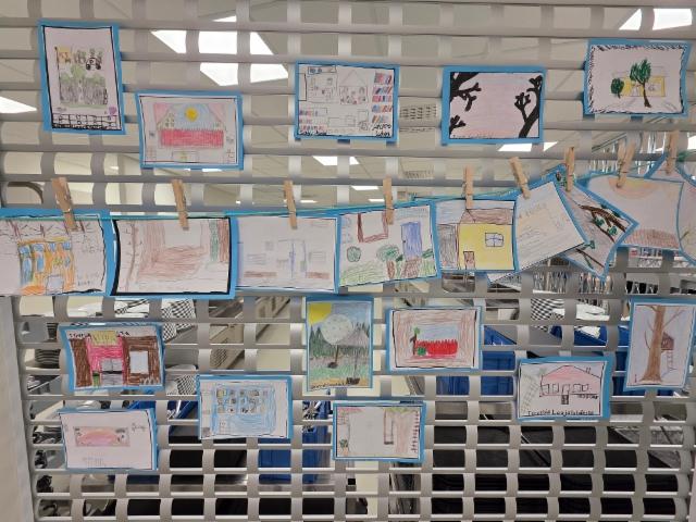 20260311_12_laajalahden_koululaisten_piirrustuksia