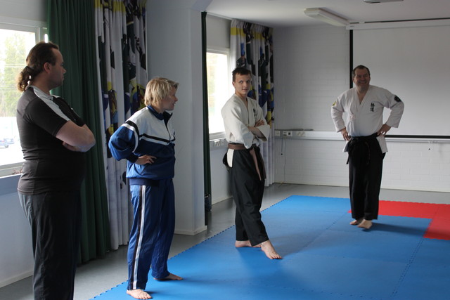 Tossu, Selja, Mikko ja Olavi