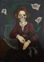 Abigail, 50 x 70 cm, oil on canvas.