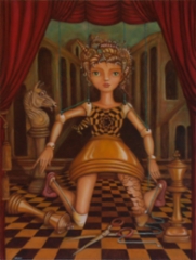 Eleonora, 60 x 80 cm, oil on canvas.
