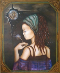 Saara, 50 x 60 cm, oil on canvas.
