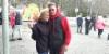 Rita ja Aki Manninen vihkiv&auml;t Lavian kuntoportaat k&auml;ytt&ouml;&ouml;n.