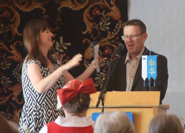 Hanna Antila ja Jyrki Ohristo.