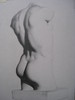 Miehen torso, yl&auml;vartalo