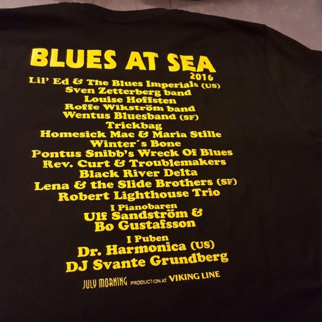 Blues At Sea 2016 -T-Shirt