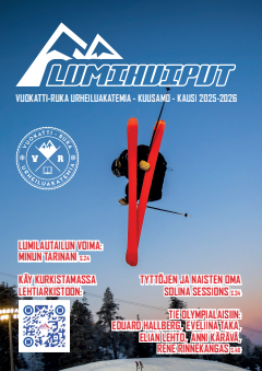 Lumihuiput-lehden kansi, kausi 2025–2026
