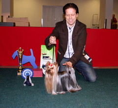 Terrier Speciality Dogshow Best In Show 2 place Maria