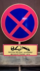Pys&auml;htyminen kielletty liikennemerkki