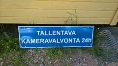 Kameravalvonta kyltti