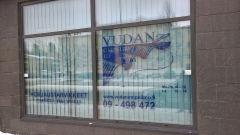 Vudan ompelimon ikkunateippaus