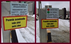 Ajopuomin opasteet