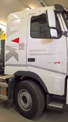 Volvo kuorma-auton teippaus